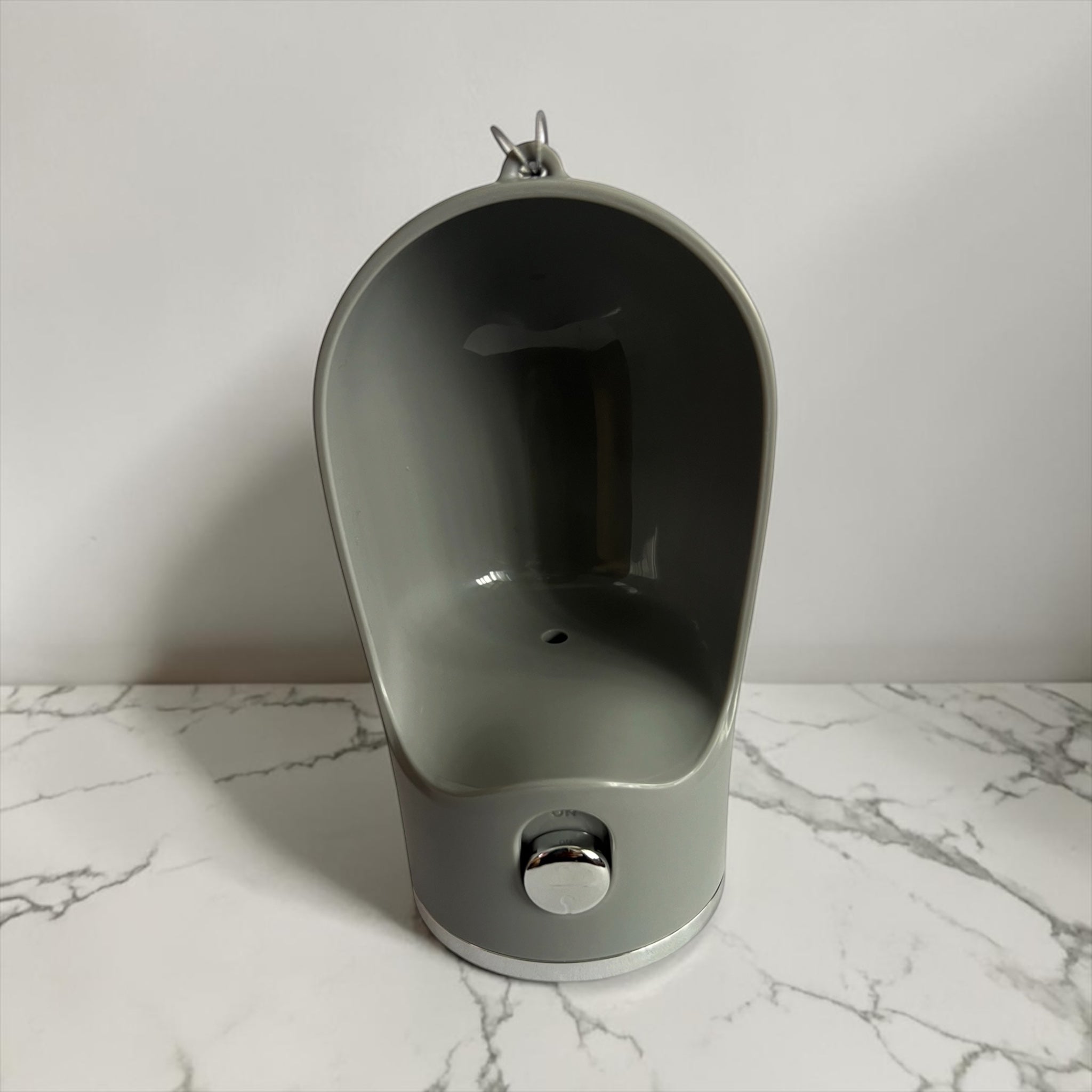 Portable Dog Water Bottle – 12.84 fl oz / 380 ml, Gray