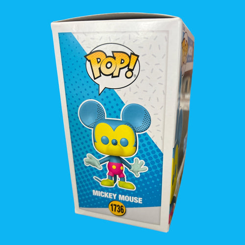 Funko Pop Disney Mickey and Friends Mickey Mouse vinyl figure side packaging