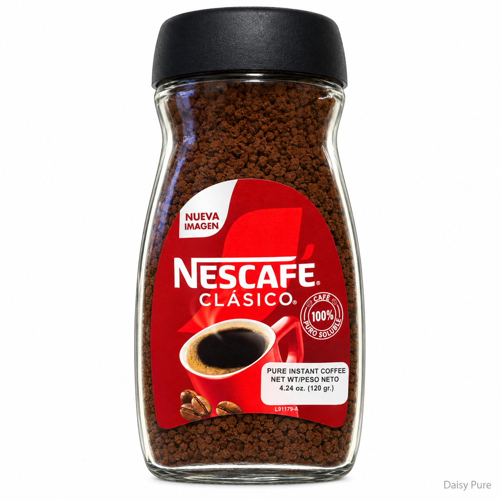 Nescafé Clásico Pure Instant Coffee – 120 g