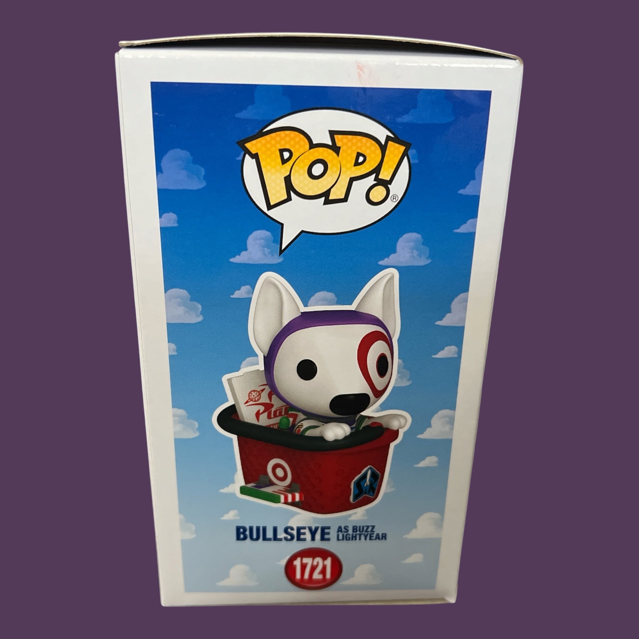Funko Pop Bullseye as Buzz Lightyear 1721 side box