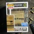 Funko Pop Games Metal Gear Solid Snake in Box vinyl figure number 1177 front packaging