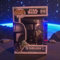 Funko Pop Star Wars The Mandalorian with Grogu 818 image 1 front box view