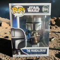 Funko Pop Star Wars The Mandalorian bobblehead figure number 844 front packaging