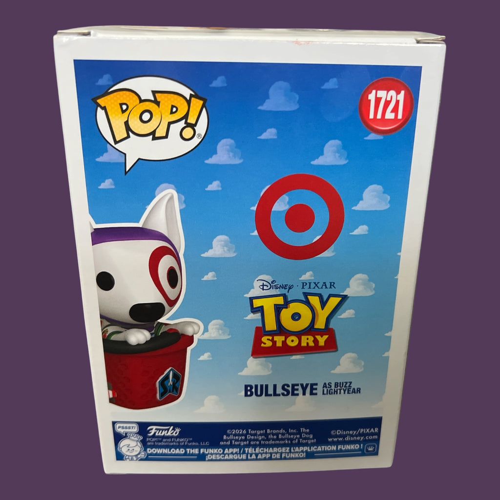 Funko Pop Bullseye as Buzz Lightyear 1721 back box